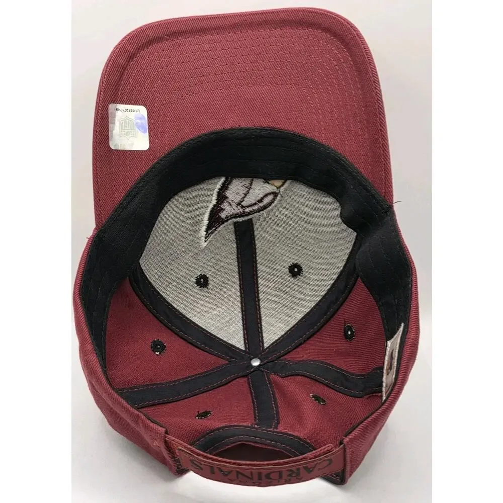 ARIZONA CARDINALS SOLID RED HAT AUTHENTIC NFL TEAM STRAPBACK‎ CAP Red Birds